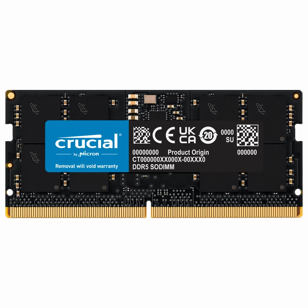 Memoria RAM para Notebook Crucial DDR5 16GB 4800MHz - CT16G48C40S5