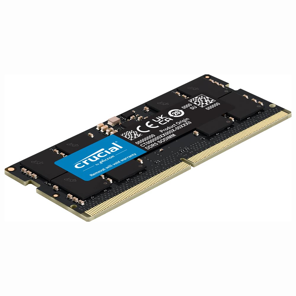 Memória RAM para Notebook Crucial DDR5 32GB (2X16GB) 4800MHz - CT2K16G48C40S5