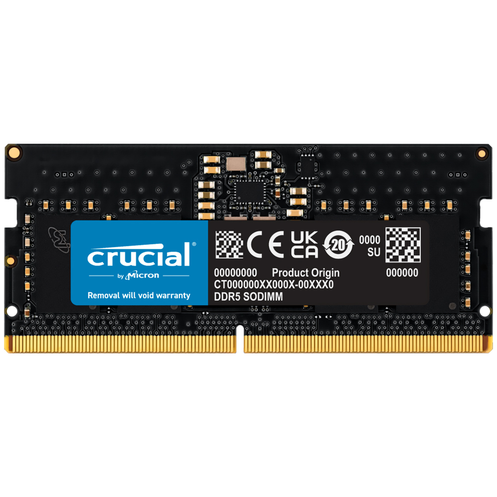 Memória RAM para Notebook Crucial DDR5 8GB 5200MHz - CT8G52C42S5