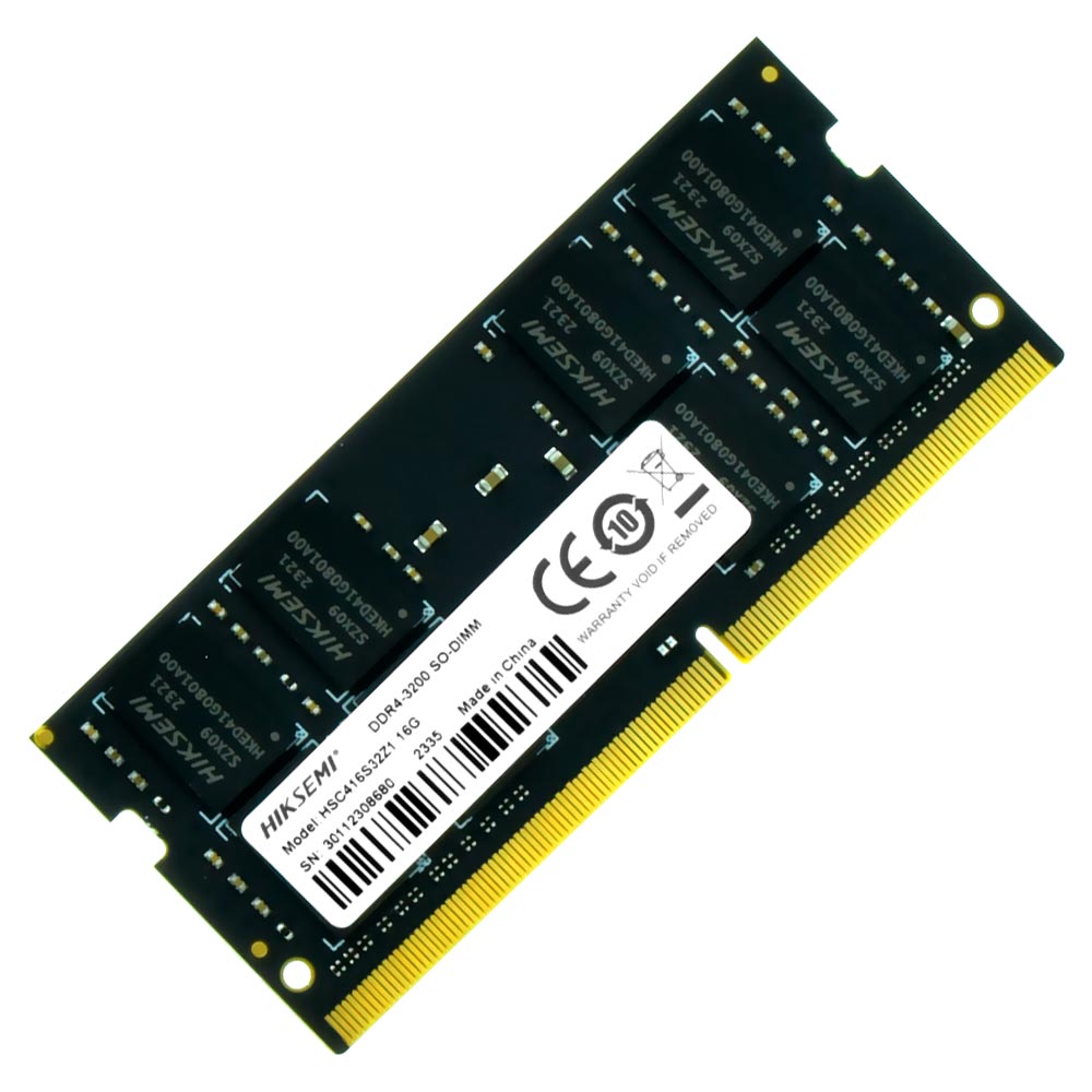 Memória RAM para Notebook Hiksemi Hiker DDR4 16GB 3200MHz - HSC416S32Z1