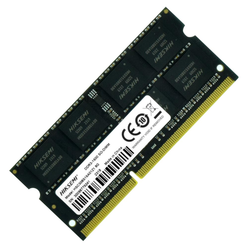 Memória RAM para Notebook Hiksemi Neo DDR3 8GB 1600MHz - HSC308S16A01Z1