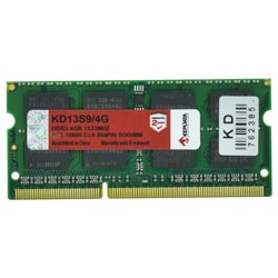 Memória RAM para Notebook Keepdata DDR3 4GB 1333MHz - KD13S9/4G