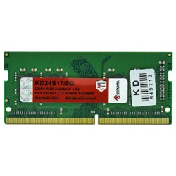 Memória RAM para Notebook Keepdata DDR4 8GB 2400MHz - KD24S17/8G