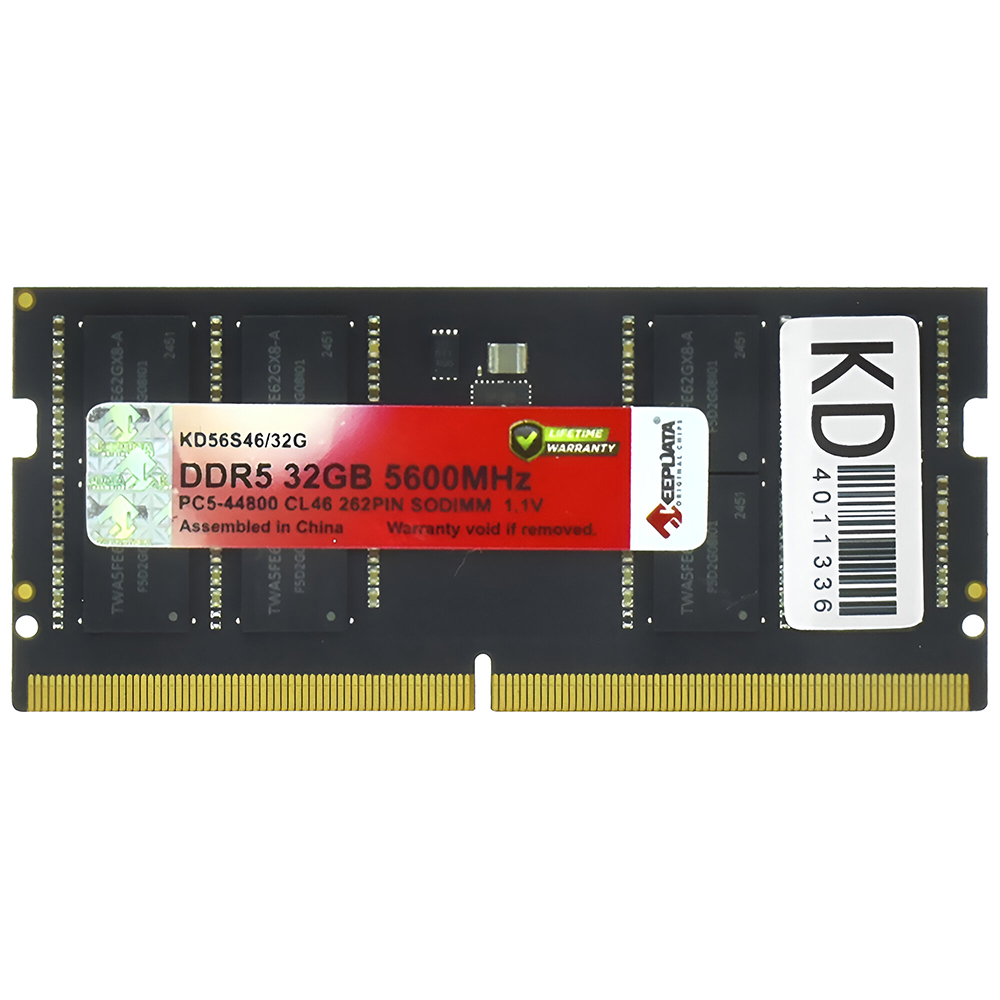 Memória RAM para Notebook Keepdata DDR5 32GB 5600MHz - KD56S46/32G