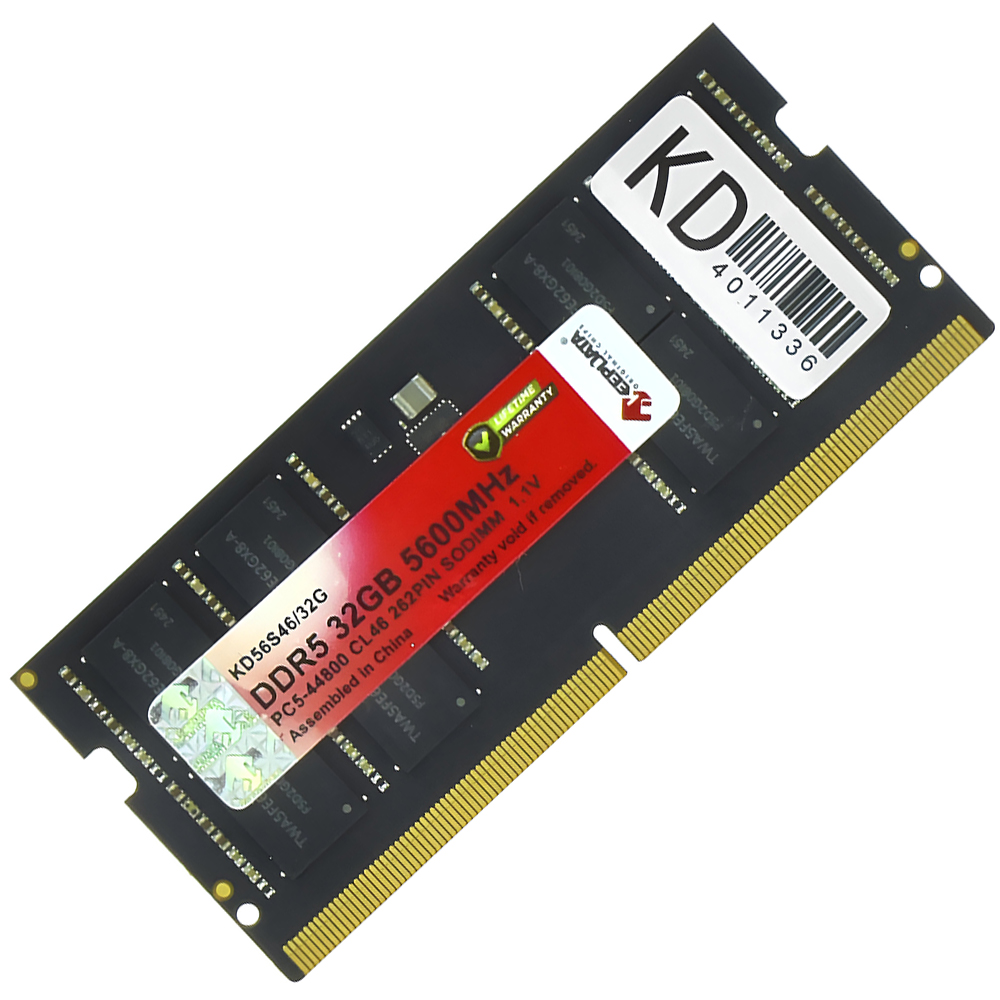 Memória RAM para Notebook Keepdata DDR5 32GB 5600MHz - KD56S46/32G