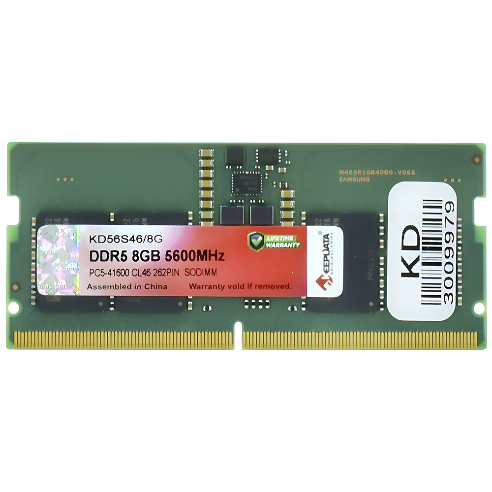 Memória RAM para Notebook Keepdata DDR5 8GB 5600MHz - KD56S46/8G