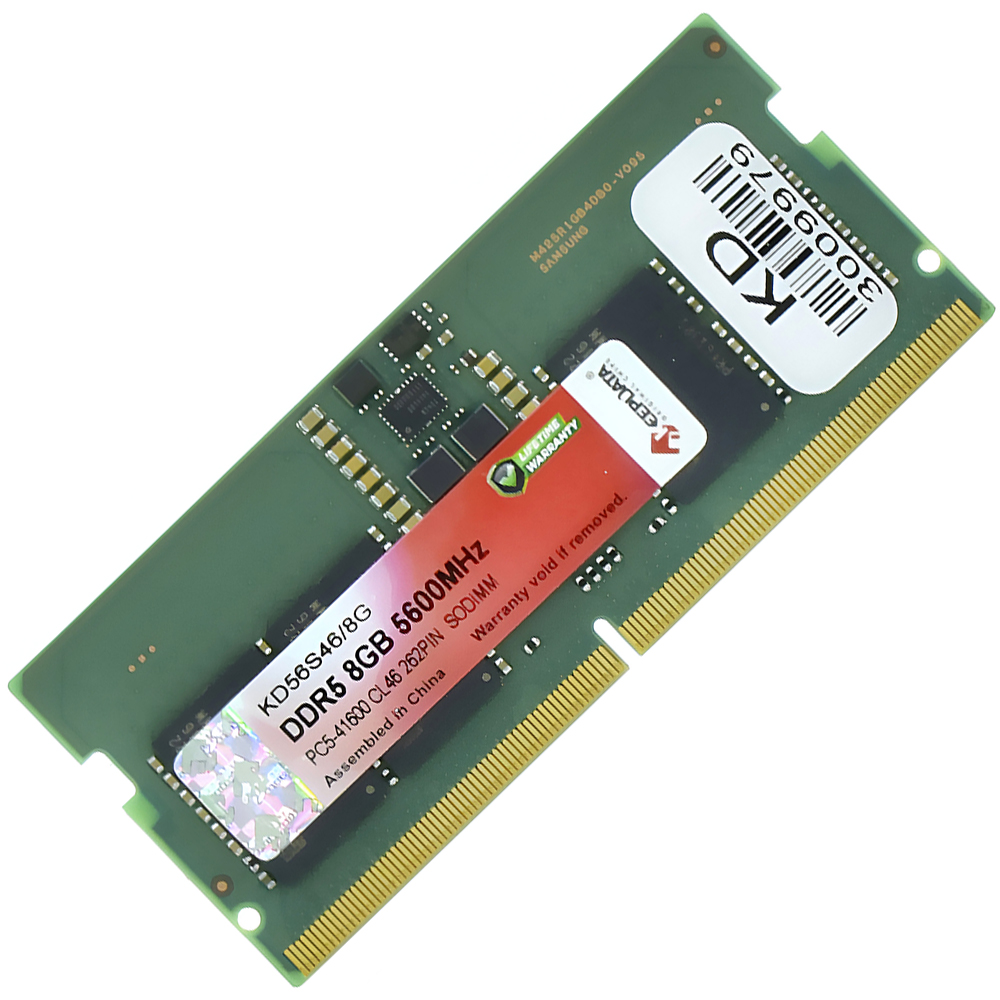 Memória RAM para Notebook Keepdata DDR5 8GB 5600MHz - KD56S46/8G