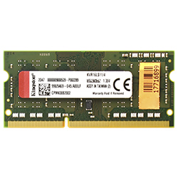 Memória RAM para Notebook Kingston DDR3L 8GB 1600MHz - KVR16LS11/8