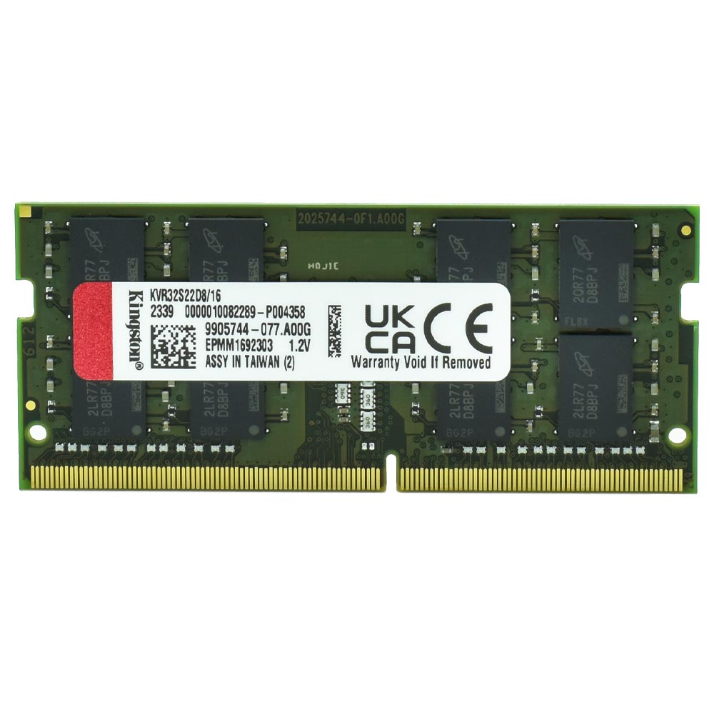 Memoria RAM para Notebook Kingston DDR4 16GB 3200MHz - KVR32S22D8/16