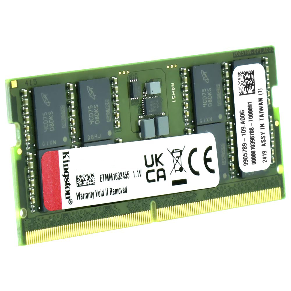 Memória RAM para Notebook Kingston DDR5 16GB 4800MHz - KCP548SS8-16