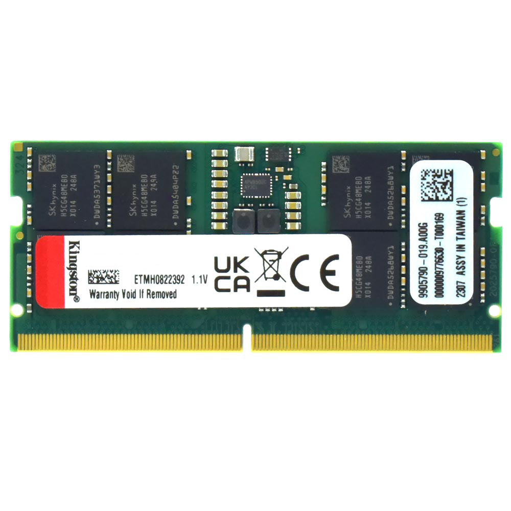 Memória RAM para Notebook Kingston DDR5 16GB 5600MHz - KVR56S46BS8-16