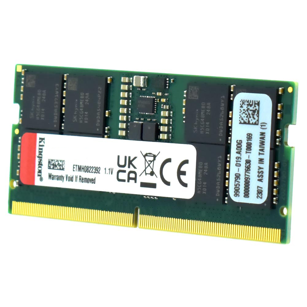 Memória RAM para Notebook Kingston DDR5 16GB 5600MHz - KVR56S46BS8-16