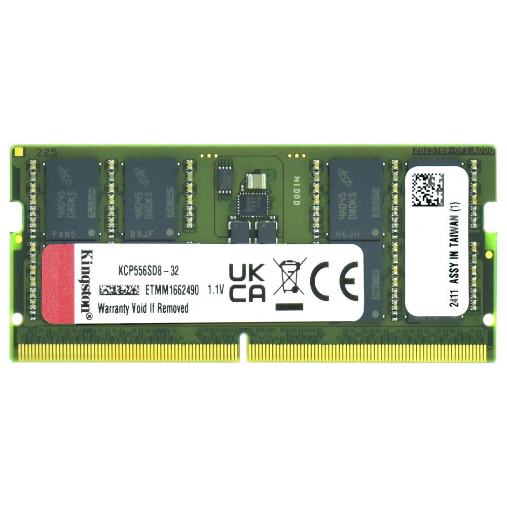 Memória RAM para Notebook Kingston DDR5 32GB 5600MHz - KCP556SD8-32