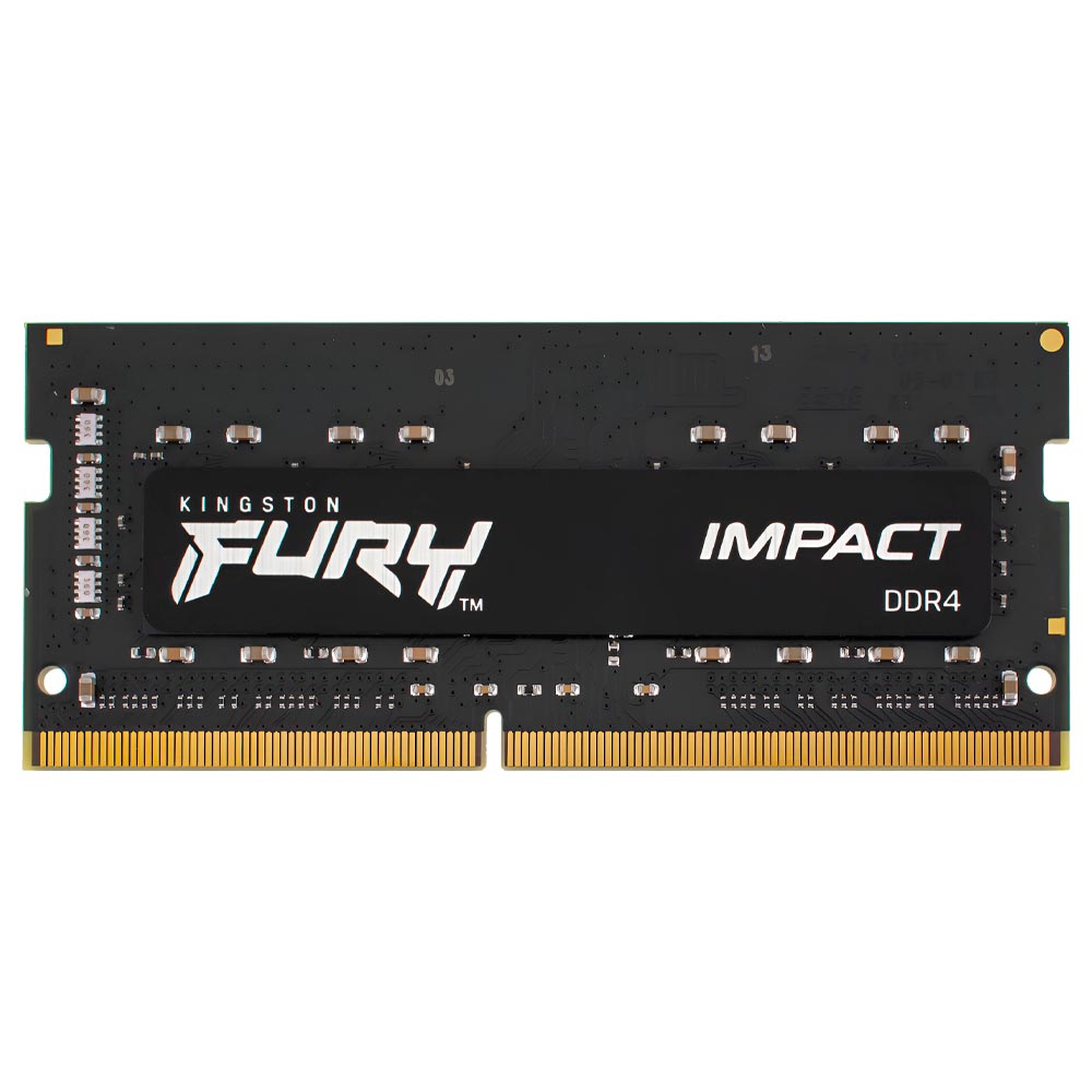 Memoria RAM para Notebook Kingston Fury Impact DDR4 16GB 3200MHz - Preto (KF432S20IB/16)