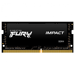 Memória RAM para Notebook Kingston Fury Impact DDR4 32GB 2666MHz - Preto (KF426S16IB/32)