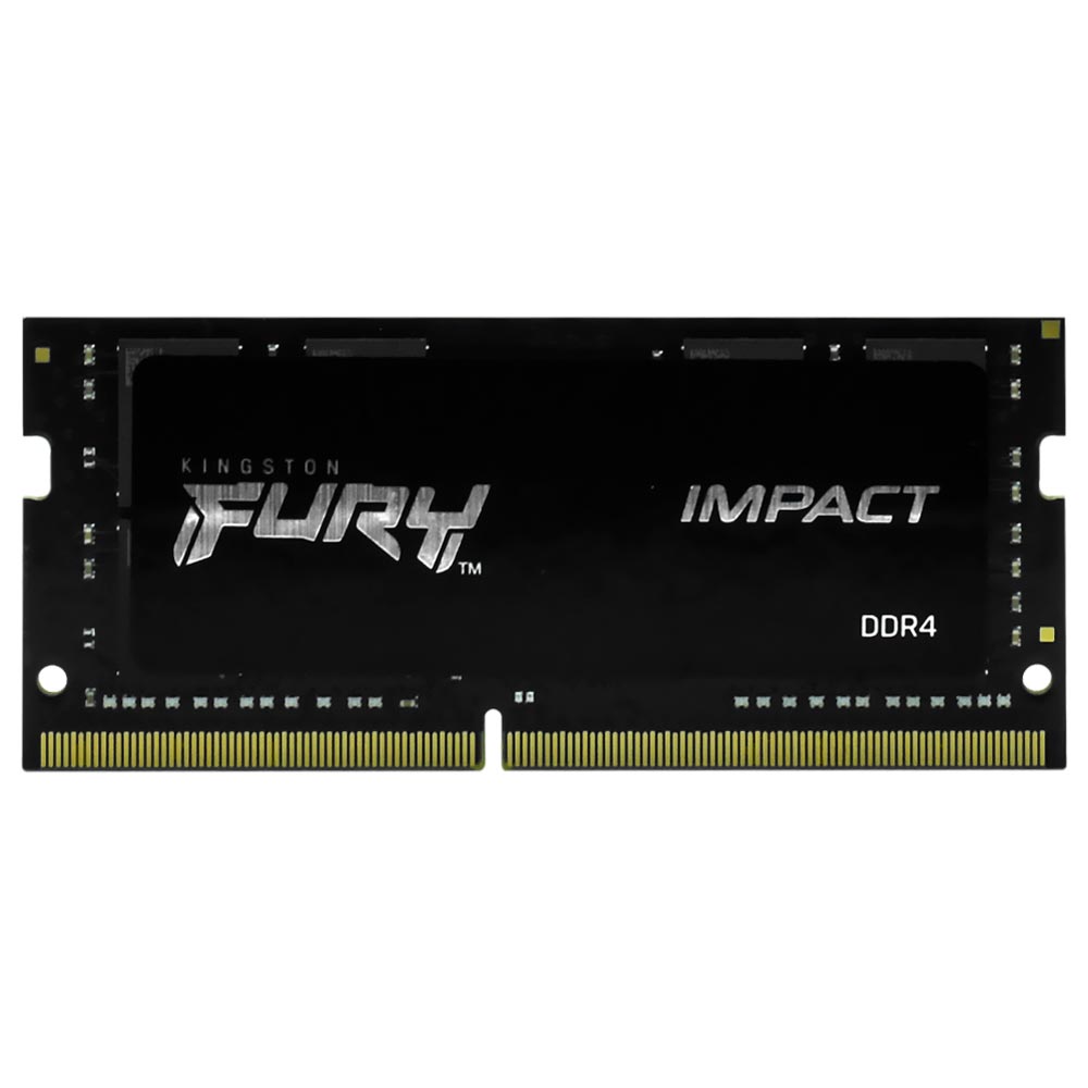 Memória RAM para Notebook Kingston Fury Impact DDR4 32GB 2666MHz - Preto (KF426S16IB/32)
