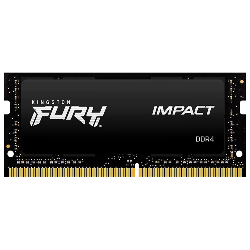 Memória RAM para Notebook Kingston Fury Impact DDR4 32GB 2666MHz - Preto (KF426S16IB/32)