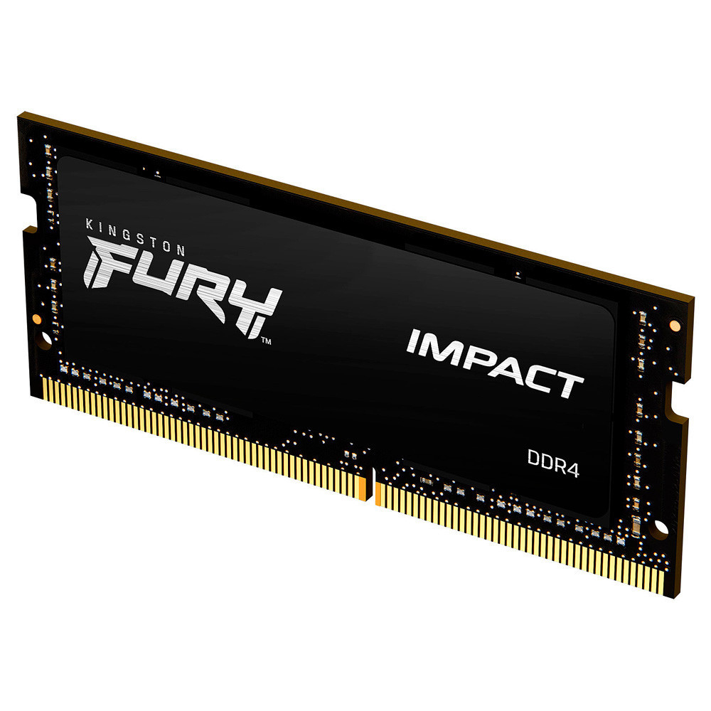 Memória RAM para Notebook Kingston Fury Impact DDR4 32GB 3200MHz - Preto (KF432S20IB/32) 
