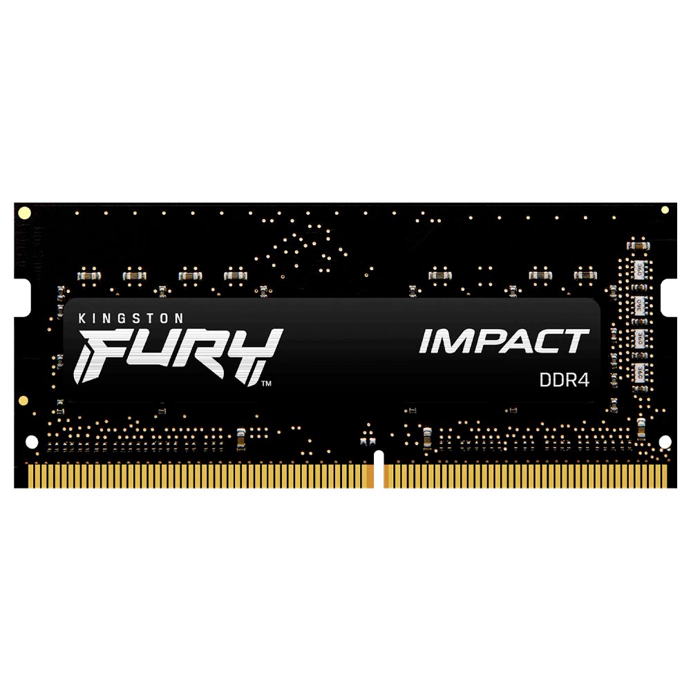 Memoria RAM para Notebook Kingston Fury Impact DDR4 8GB 3200MHz - Preto (KF432S20IB/8)