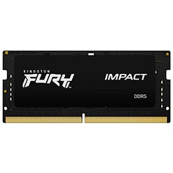 Memória RAM para Notebook Kingston Fury Impact DDR5 16GB 6400MHz - Preto (KF564S38IB-16)