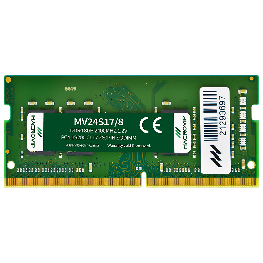 Memoria RAM para Notebook Macrovip DDR4 8GB 2400MHz - MV24S17/8