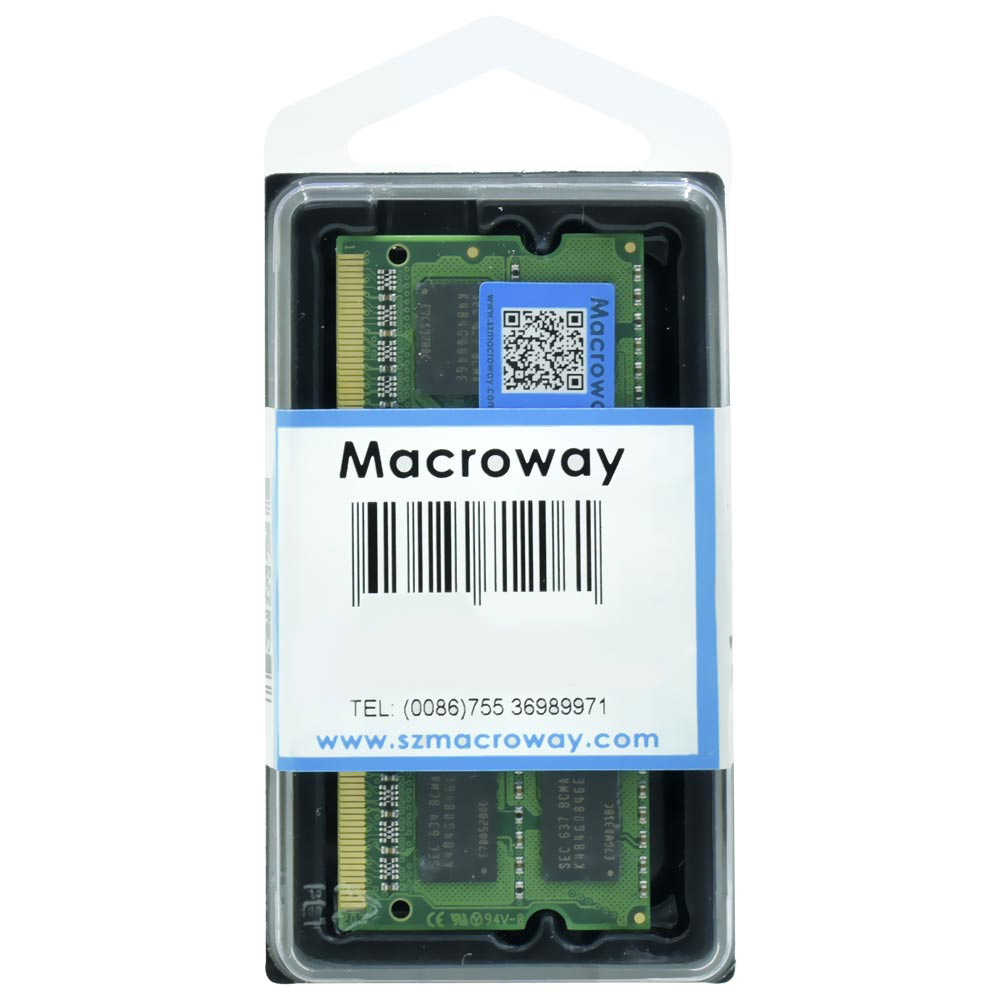 Memória RAM para Notebook Macroway DDR3L 8GB 1333MHz