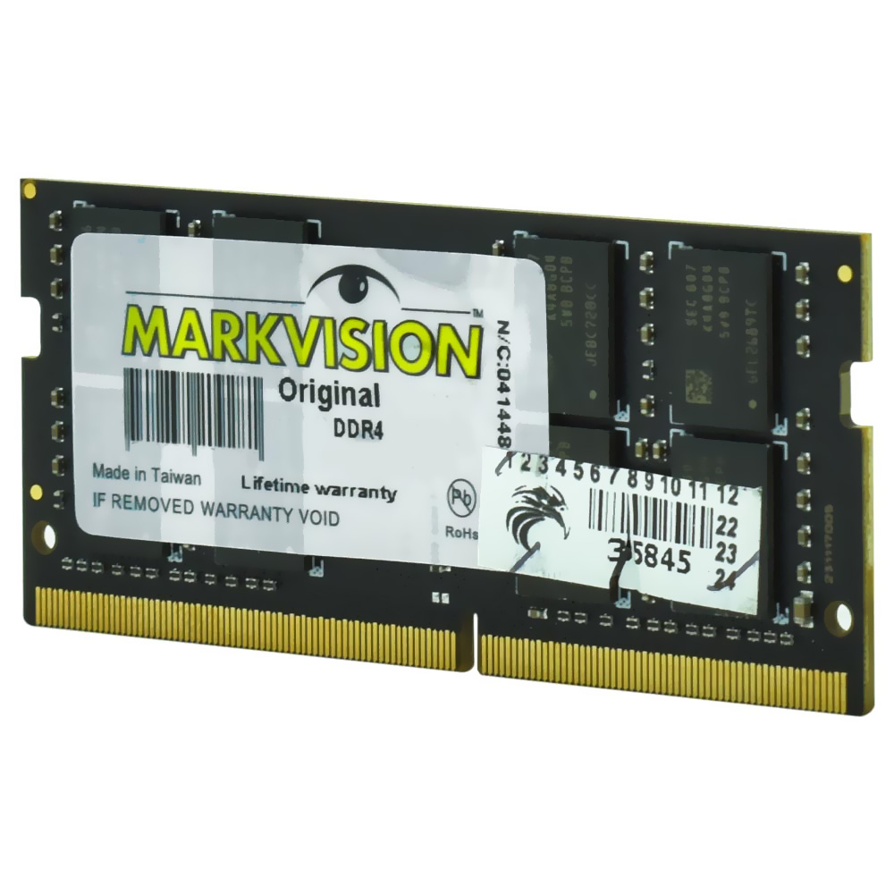 Memória RAM para Notebook Markvision DDR4 32GB 3200MHz - MVD432768MSD-32