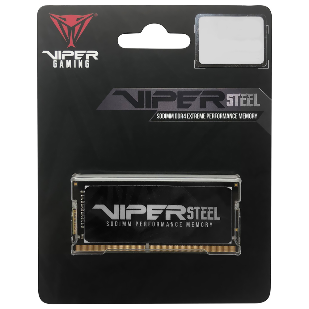 Memória RAM para Notebook Patriot Viper Steel DDR4 8GB 2666MHz - PVS48G266C8S