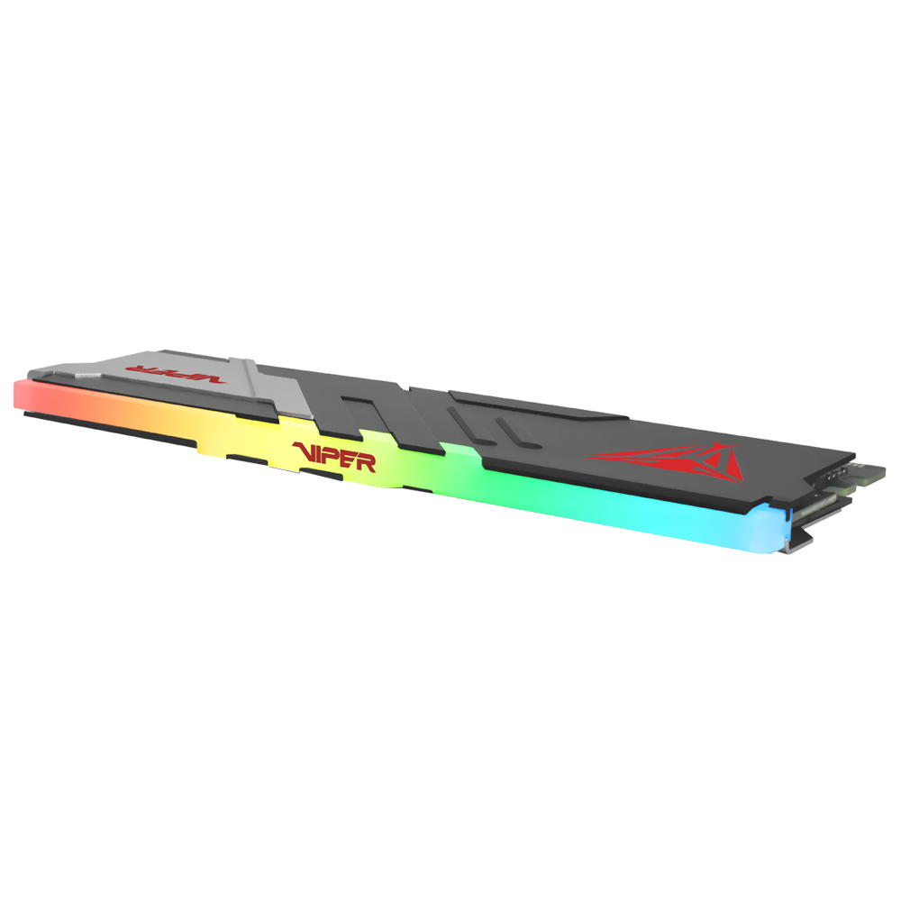 MEM DDR5 32GB 5600MHZ PATRIOT VIPER VENOM RGB PRETO/PRATA - PVVR532G56C36