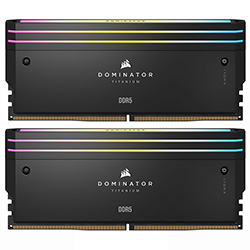 MEM DDR5 32GB 7200MHZ CORSAIR (2X16GB) DOMINATOR TITANIUM RGB PRETO CMP32GX5M2X7200C34