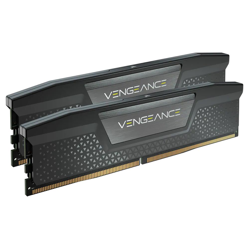 MEM DDR5 64GB 6200MHZ CORSAIR (2X32GB) VENGEANCE PRETO CMK64GX5M2B6200C32