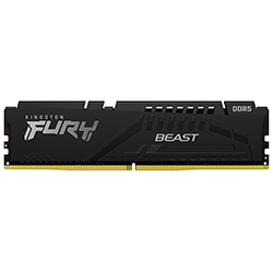 MEM DDR5  8GB 5200MHZ KINGSTON FURY BEAST PRETO KF552C36BBE-8