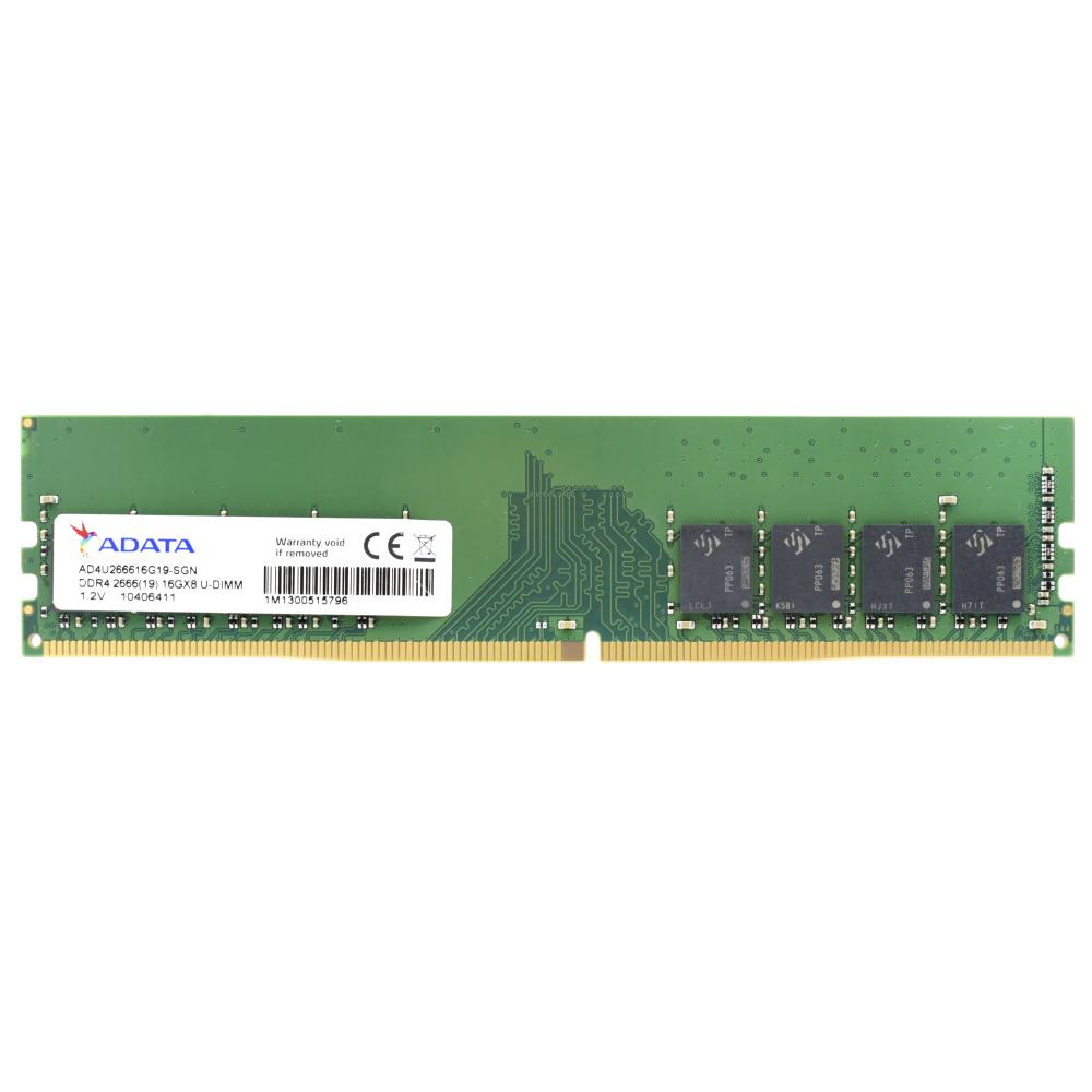 Memória RAM ADATA DDR4 16GB 2666MHz - AD4U266616G19-SGN