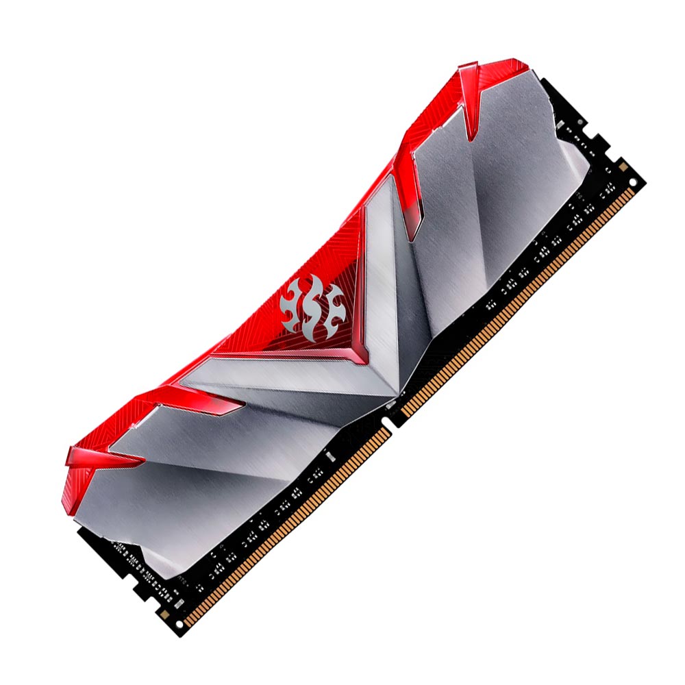 Memória RAM ADATA XPG Gammix D30 DDR4 16GB 3200MHz - Cinza / Vermelho (AX4U320016G16A-SR30)