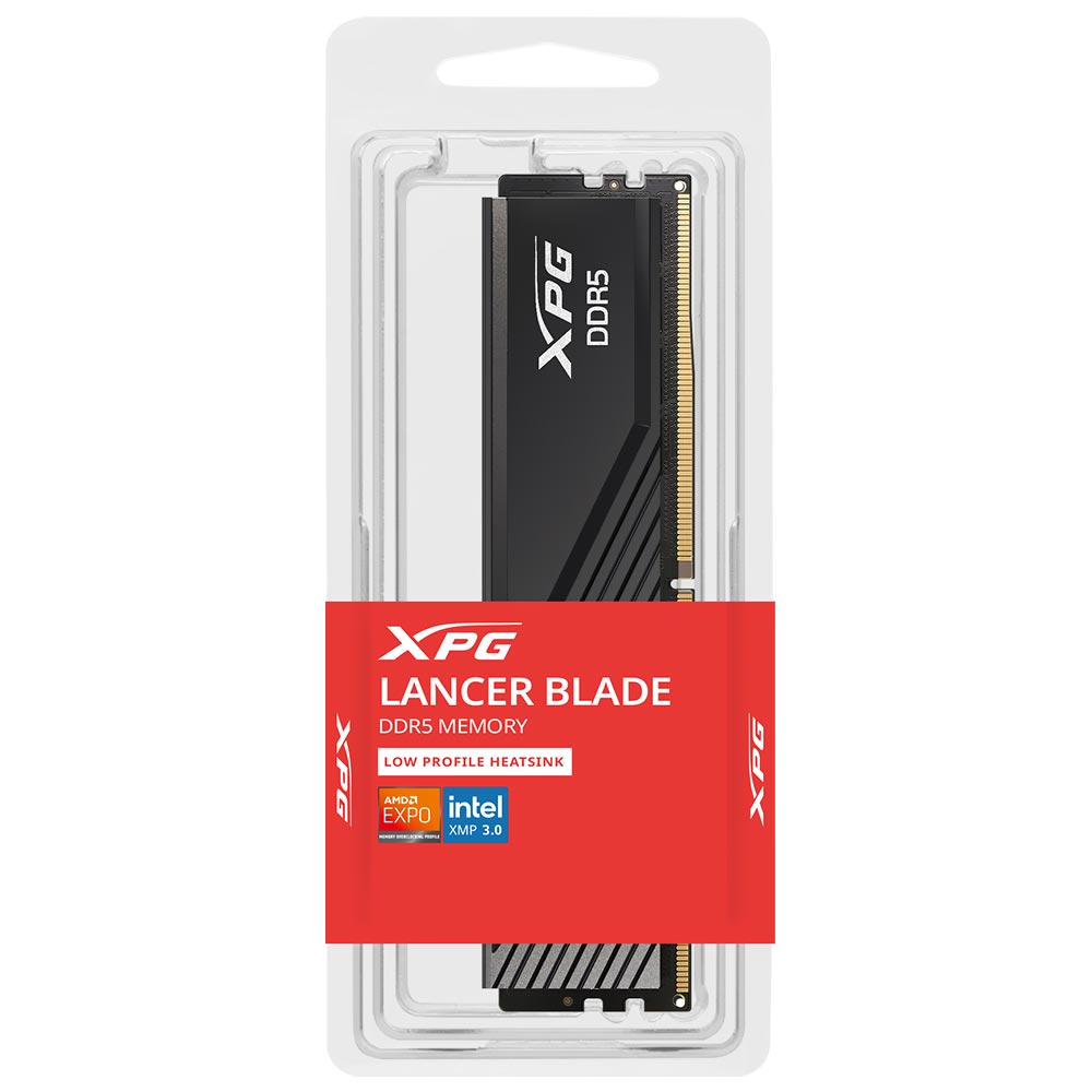 Memória RAM ADATA XPG Lancer Blade DDR5 16GB 5600MHz - Preto (AX5U5600C4616G-SLABBK)