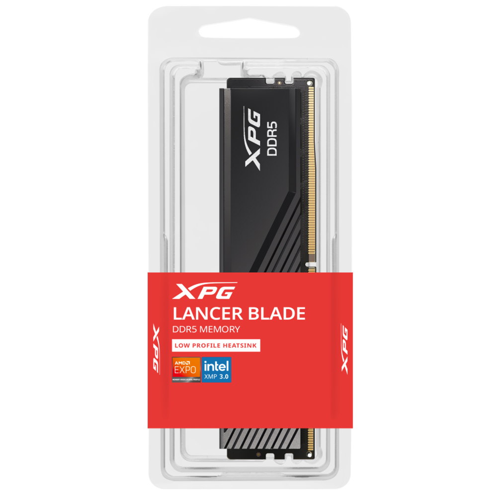 Memória RAM ADATA XPG Lancer Blade DDR5 16GB 6000MHz - Preto (AX5U6000C4816G-SLABBK)