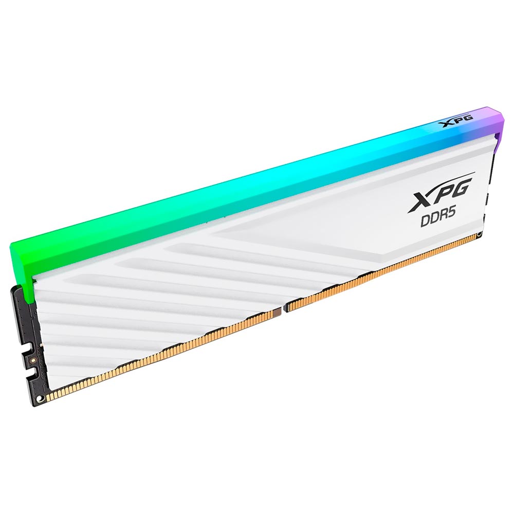 Memória RAM ADATA XPG Lancer Blade DDR5 16GB 6000MHz RGB - Branco (AX5U6000C4816G-SLABRWH)