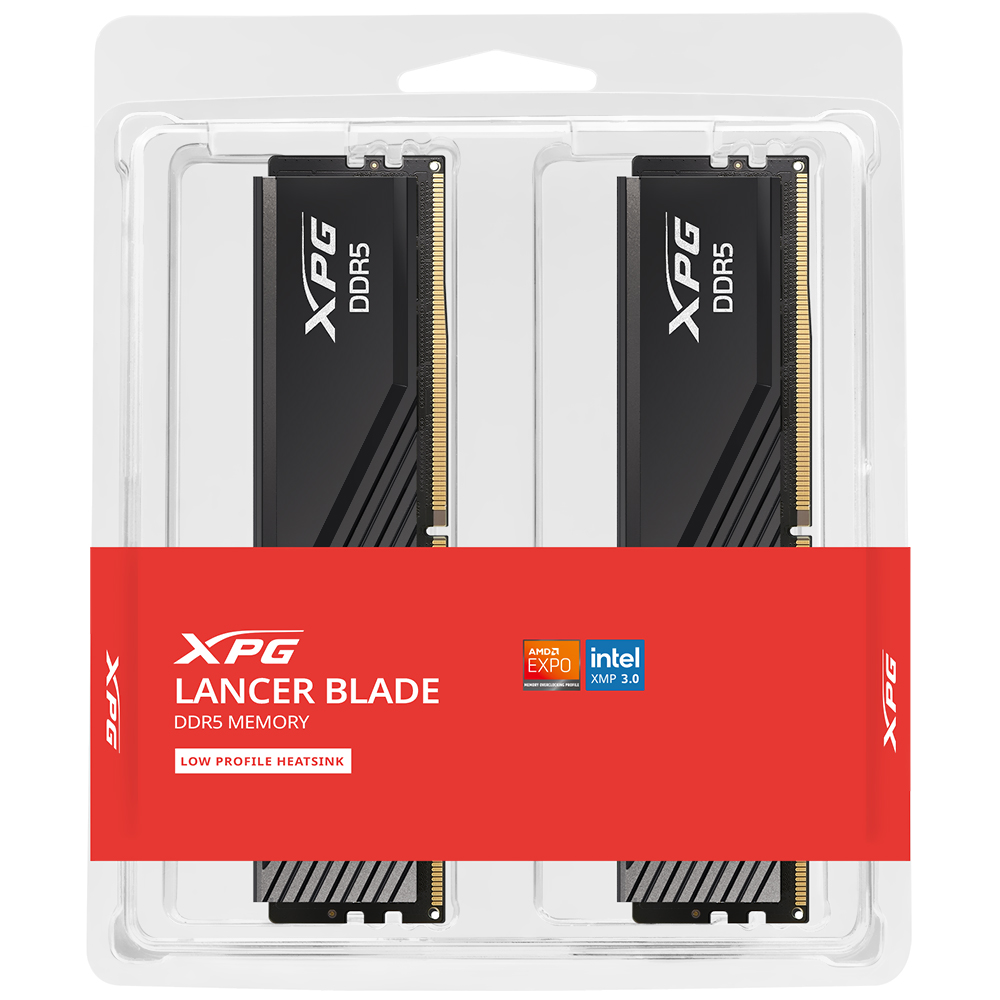 Memória RAM ADATA XPG Lancer Blade DDR5 32GB (2x16GB) 5600MHz - Preto (AX5U5600C4616G-DTLABBK)