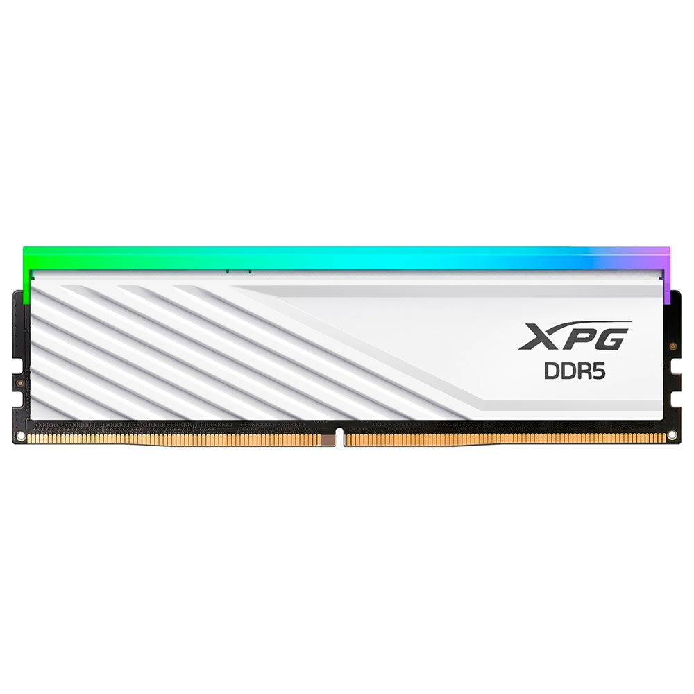 Memória RAM ADATA XPG Lancer Blade DDR5 8GB 5600MHz RGB - Branco (AX5U5600C468G-SLABRWH)