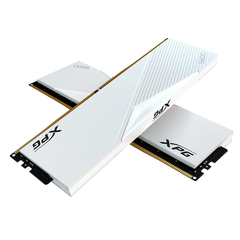 Memória RAM ADATA XPG Lancer DDR5 32GB (2x16GB) 6000MHz - Branco (AX5U6000C4016G-DCLAWH)