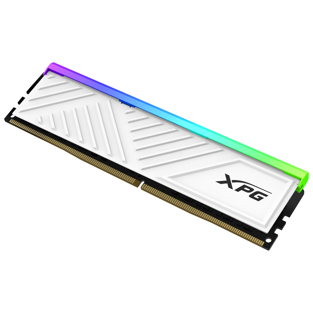 Memória RAM ADATA XPG Spectrix D35G DDR4 16GB 3200MHz RGB - Branco (AX4U320016G16A-SWHD35G)