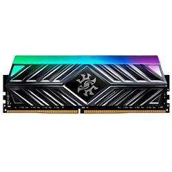 Memória RAM ADATA XPG Spectrix D41 DDR4 16GB 3200MHz RGB - Cinza (AX4U320016G16A-ST41)