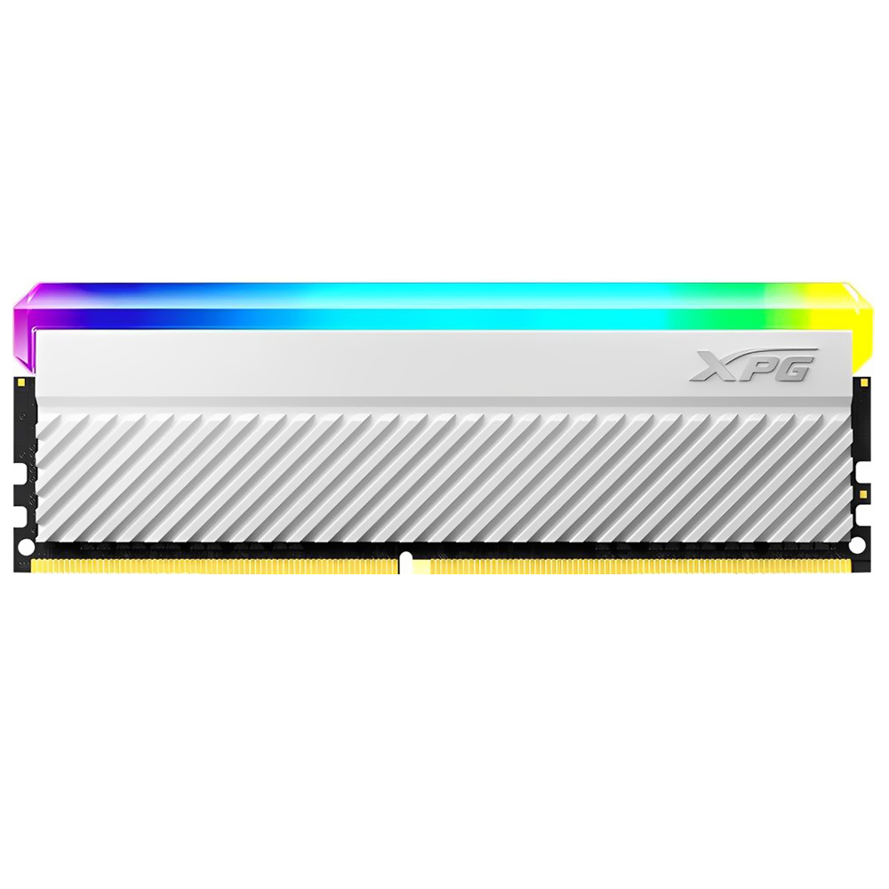 Memória RAM ADATA XPG Spectrix D45G DDR4 16GB 3200MHz RGB - Branco (AX4U320016G16A-CWHD45G)