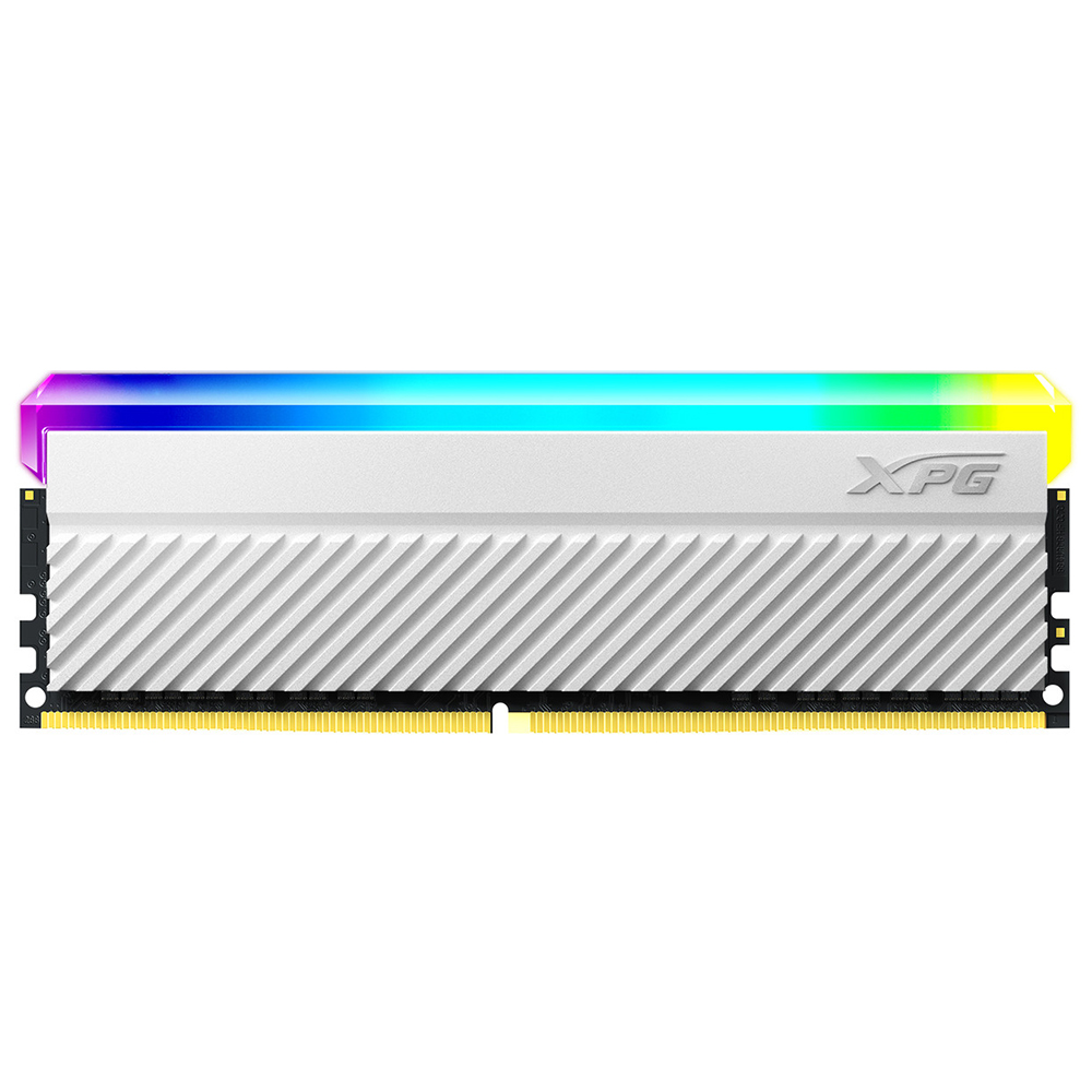 Memória RAM ADATA XPG Spectrix D45G DDR4 8GB 3600MHz RGB - Branco (AX4U36008G18I-CWHD45G)