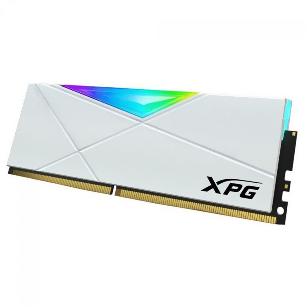 Memória RAM ADATA XPG Spectrix D50 DDR4 16GB 3600MHz RGB - Branco (AX4U360016G18I-SW50)