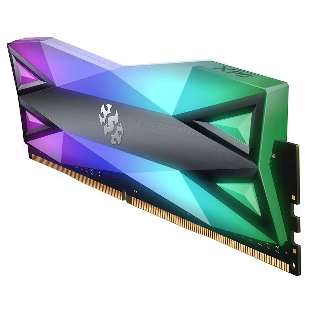 Memória RAM ADATA XPG Spectrix D60G DDR4 16GB 3000MHz RGB - Cinza (AX4U300016G16A-ST60)