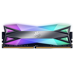 Memória RAM ADATA XPG Spectrix D60G DDR4 8GB 3200MHz RGB - Cinza (AX4U32008G16A-ST60)