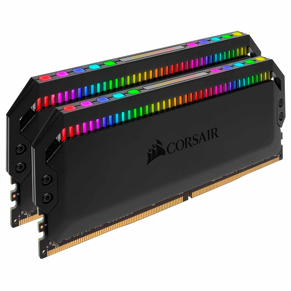 Memória RAM Corsair Dominator Platinum DDR4 16GB (2x8GB) 3600MHz RGB - Preto (CMT16GX4M2C3600C18)