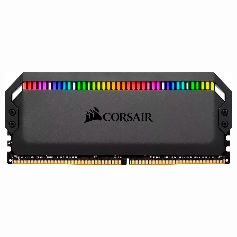Memória RAM Corsair Dominator Platinum DDR4 32GB (2x16GB) 4000MHz RGB - Preto (CMT32GX4M2K4000C19)