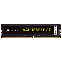 Memória RAM Corsair Value Select DDR4 16GB 2666MHz - Preto (CMV16GX4M1A2666C18)
